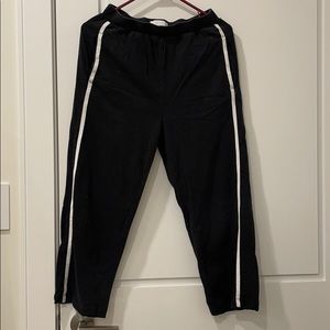 Oak + Fort Black Culotte Pants